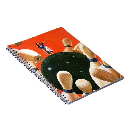 Bowling Strike Notitieboek (Rechterzijde)