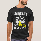 Bowling Strike Perfect Score Bowling T-shirt (Voorkant)