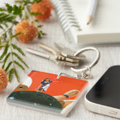 Bowling Strike Sleutelhanger (Voorkant Rechts)