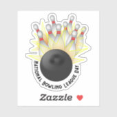 Bowling Strike Sticker (Vel)
