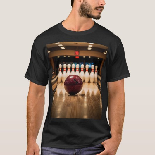Bowling Strike. T-shirt (Voorkant)