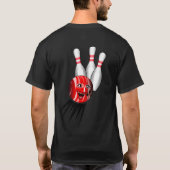 Bowling Strike. T-shirt (Achterkant)