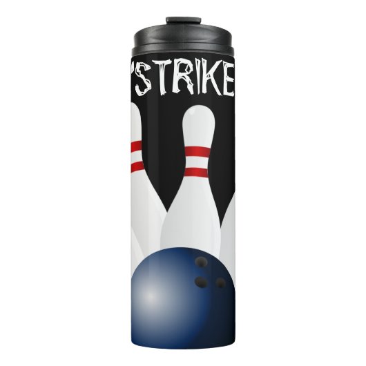Bowling Strike Thermosbeker (Voorkant)