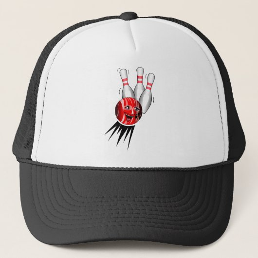 Bowling Strike. Trucker Pet (Voorkant)