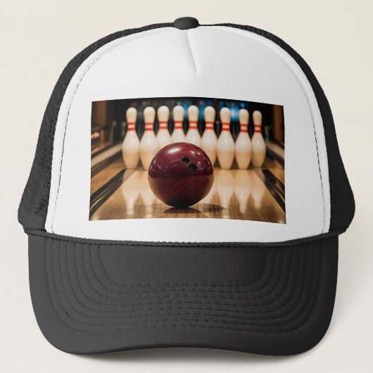 Bowling Strike. Trucker Pet (Voorkant)