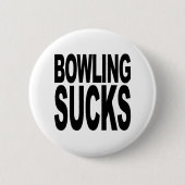 Bowling Sucks Ronde Button 5,7 Cm (Voorkant)