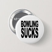 Bowling Sucks Ronde Button 5,7 Cm (Voorkant /achterkant)