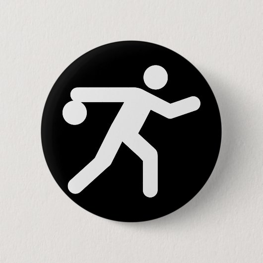 Bowling Symbol Button (Voorkant)