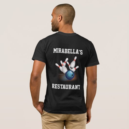 Bowling T-Shirt (Achterkant volledig)