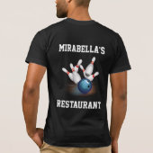 Bowling T-Shirt (Achterkant)