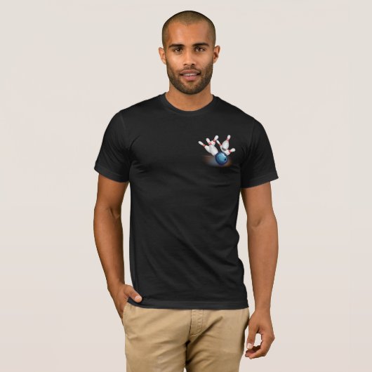 Bowling T-Shirt (Voorkant volledig)