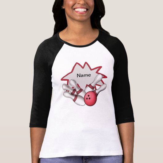 Bowling T-shirt (Voorkant)