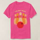 Bowling T-shirt (Design voorkant)