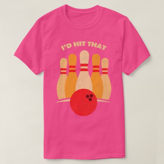 Bowling T-shirt (Design voorkant)
