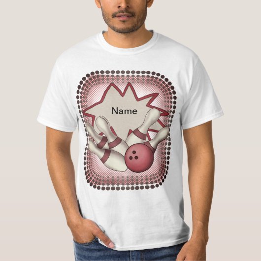 Bowling t-shirt (Voorkant)
