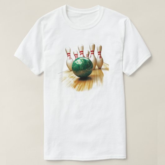 Bowling T-shirt (Design voorkant)