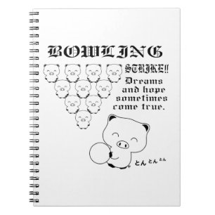 Bowling T-shirt Notitieboek
