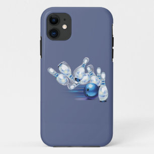 Bowling T-Shirt Trucker Hat Classic Round Sticker Case-Mate iPhone Case