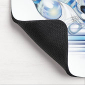 Bowling T-Shirt Trucker Hat Classic Round Sticker Muismat (Hoek)