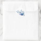 Bowling T-Shirt Trucker Hat Ronde Sticker (Tas)