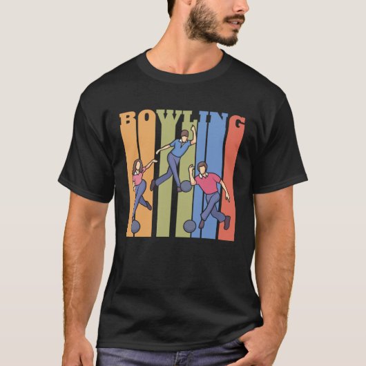 Bowling Team Bowler Bowls T-shirt (Voorkant)