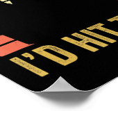  Bowling Team Fun Retro Bowler Sport Bowl Poster (Hoek)