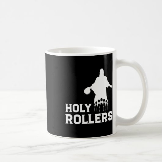 Bowling Team League Naam Holy Rollers Koffiemok (Rechts)