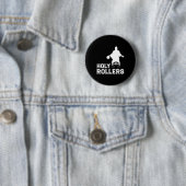 Bowling Team League Naam Holy Rollers Ronde Button 5,7 Cm (In situ)