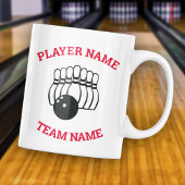  Bowling Team Logo Koffiemok