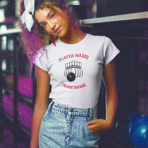 Bowling Team Logo   Shirt aangepast team