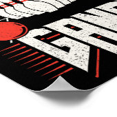 Bowling Team Pins Strikes Gutter Gang Poster (Hoek)
