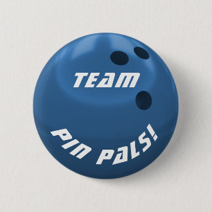 Bowling Team Ronde Button 5,7 Cm