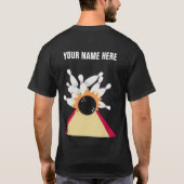 Bowling Team Shirt (Achterkant)