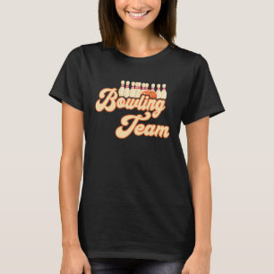 Bowling Team Strike Bowling-spelden Bowler Bowling T-shirt