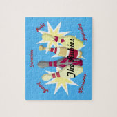 Bowling Team van  stijl Legpuzzel (Verticaal)