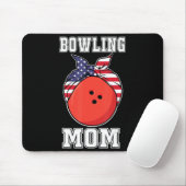 Bowling Teams MOM-spelers & cadeau voor Bowling ma Muismat (Met muis)
