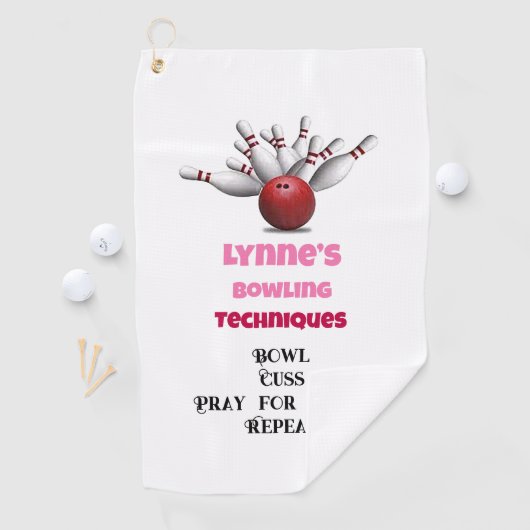 Bowling technieken Bowling handdoek (Insitu)