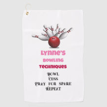 Bowling technieken Bowling handdoek