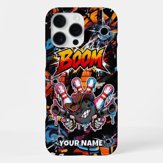 Bowling telefoonhoesjes iPhone hoesje (Achterkant)