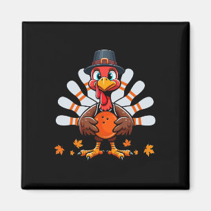 Bowling Thanksgiving Kostuum Turkije Matching Play Magneet