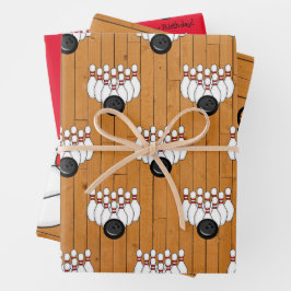 Bowling Tharese Gepersonaliseerd Inpakpapier Vel