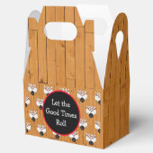 Bowling Thayed Birthday Party Favor Box Bedankdoosjes (Geopend)