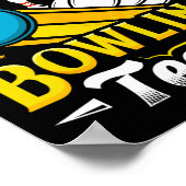 Bowling The Bowling Stones Funny Bowlers Bowling L Poster (Hoek)