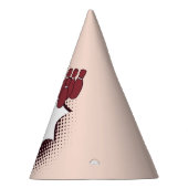 Bowling Thema 11e Verjaardag Rood Feesthoedjes (Rechts)