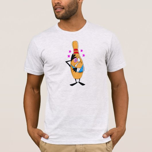 Bowling thema t-shirt (Voorkant)