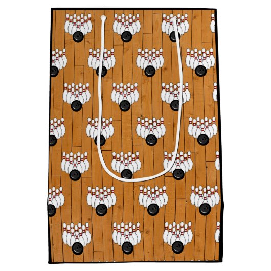 Bowling Theren Birthday Medium Cadeauzakje (Achterkant)