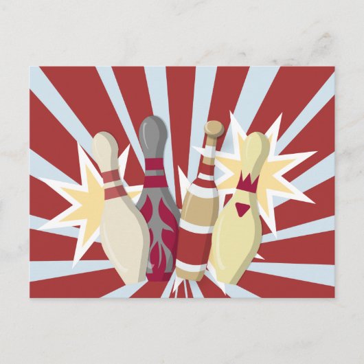  Bowling Thleed Briefkaart (Voorkant)