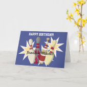 Bowling Thleed Kaart (Gele Bloem)