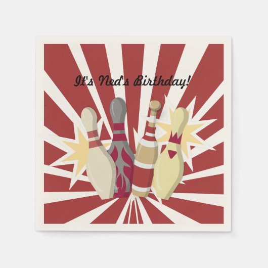 Bowling Thleed Servet (Voorkant)