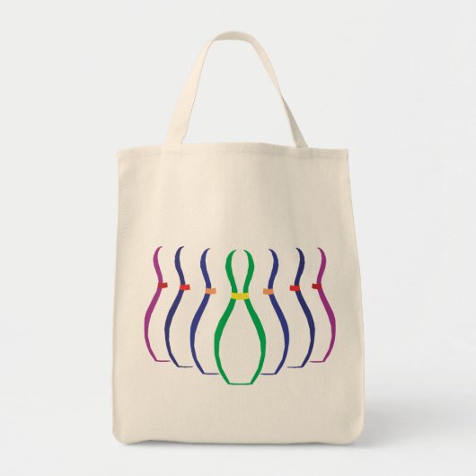 Bowling Tote Bag (Voorkant)